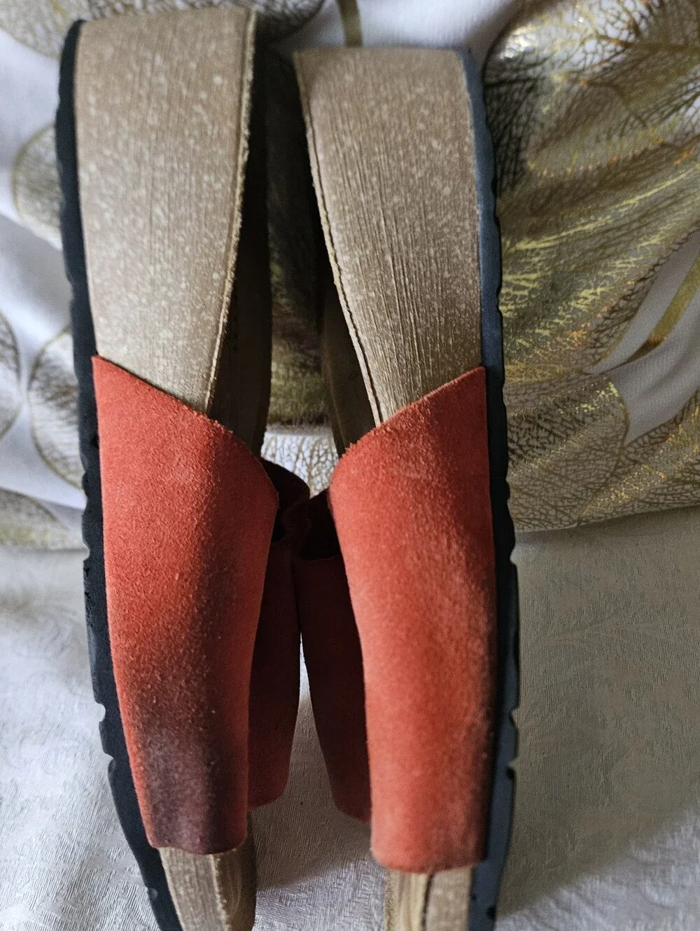 A. Giannetti suede leather
